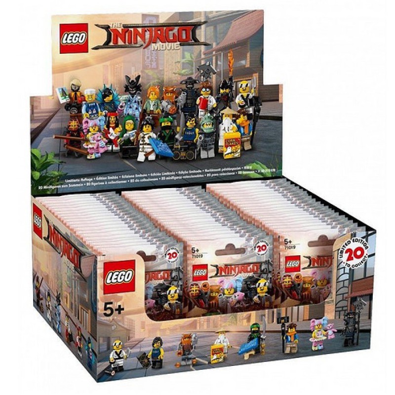 Lego Minifigures 71019 - Bộ xếp hình Lego Nhân vật Ninjago Movie