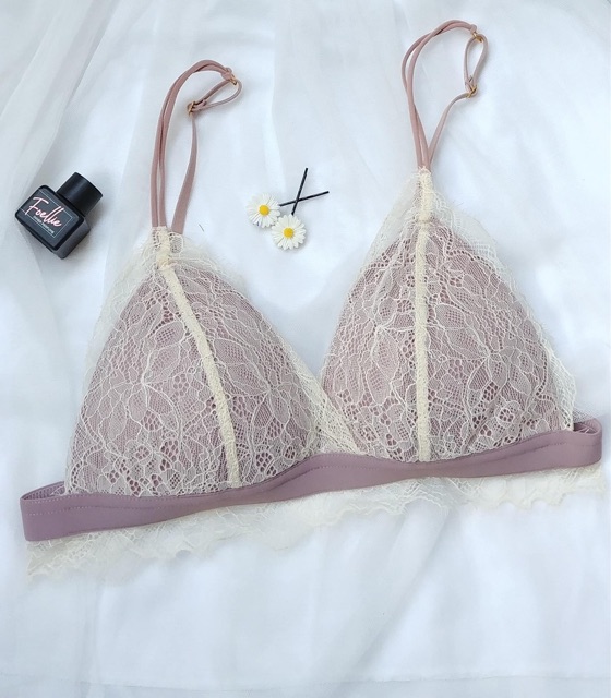 BRALETTE VIỀN LỤA CAO CẤP