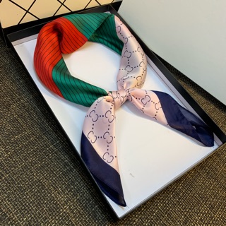 Khăn Lụa vuông quàng cổ - tuban- trang trí túi