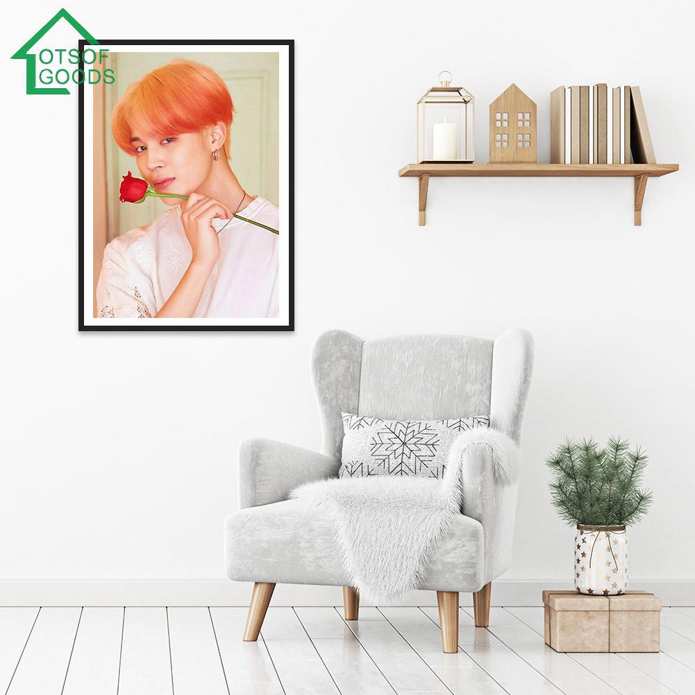 Bộ Tranh Đính Đá 5d Tự Làm Hình Nhóm Nhạc Bts | BigBuy360 - bigbuy360.vn