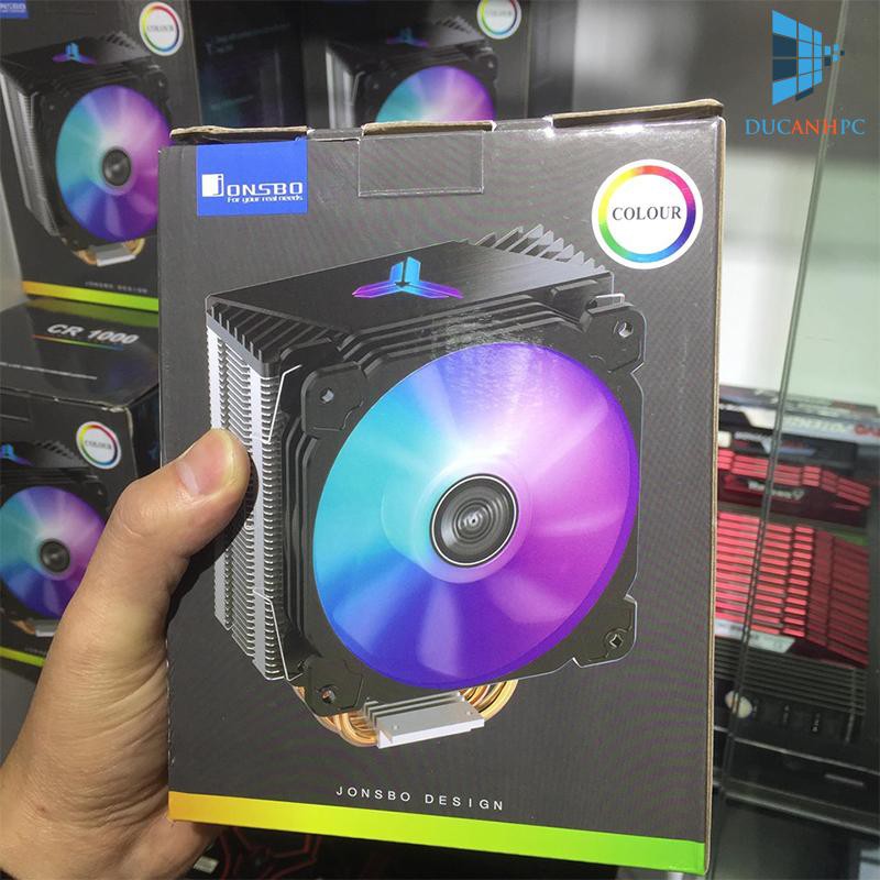 Tản Nhiệt Khí, Fan CPU Jonsbo CR-1000 Led RGB  hỗ trợ lắp Intel - Máy tính TT