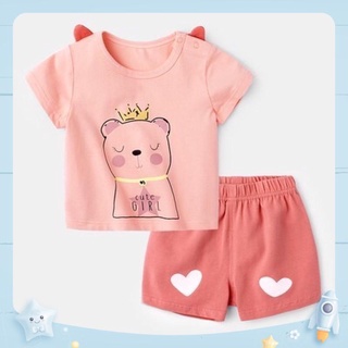 Bộ Đồ Thun Lạnh Cho Bé Kwoo
