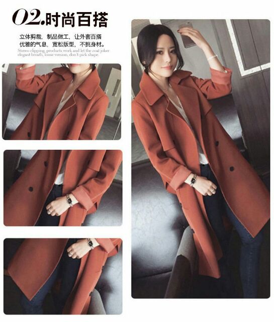 Áo Khoác Vest Form Dài Hàn Quốc