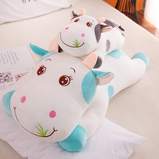 Gối Ôm Thú Nhồi Bông Hình Bò Sữa Đáng Yêu