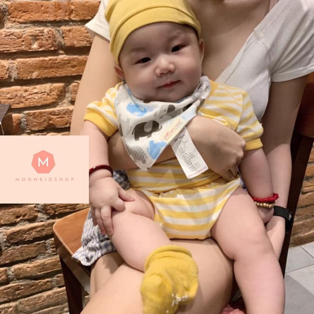 Bộ Body Chip Cho Bé👕Họa Tiết Sọc Dưa 👕Thun Lạnh 100% dành cho bé trai bé gái từ 6-16kg hàng có sẵn giao lẻ