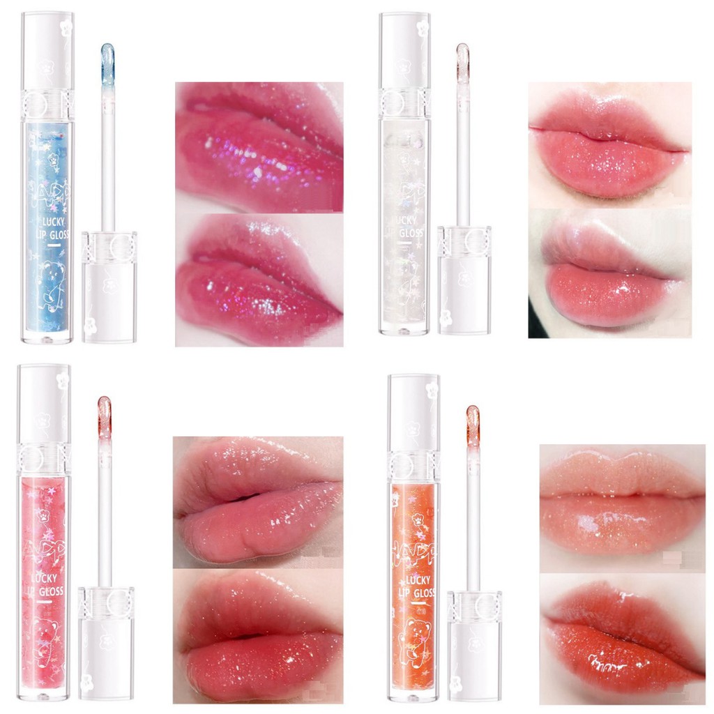 Son Bóng Nhũ Lip Gloss Omga Lung Linh Mềm Môi