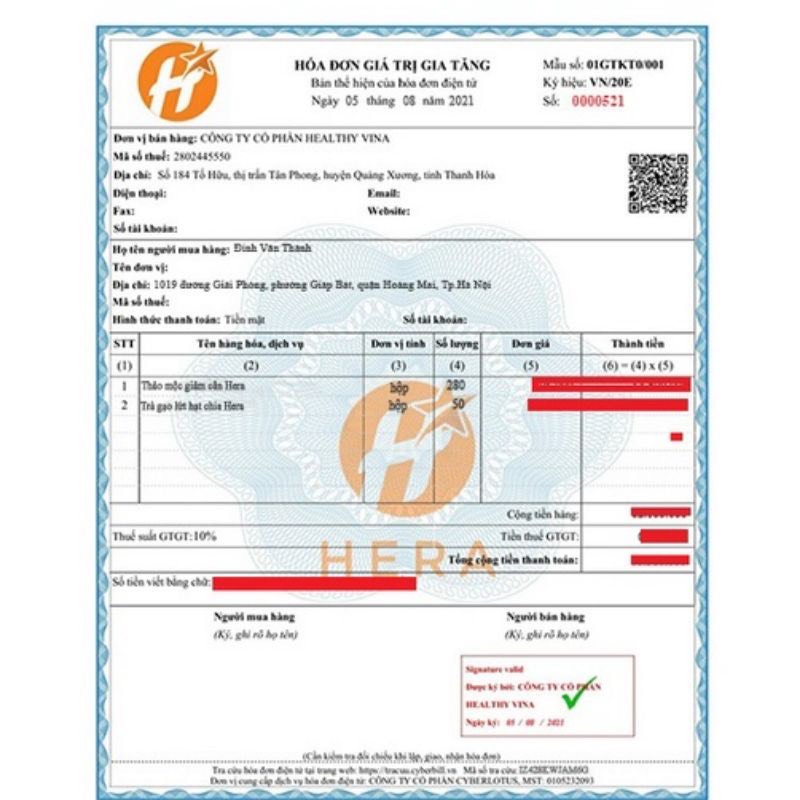 THẢO MỘC GIẢM CÂN HERA PLUS 30V/15 NGÀY  Có Phiếu Bảo Hành