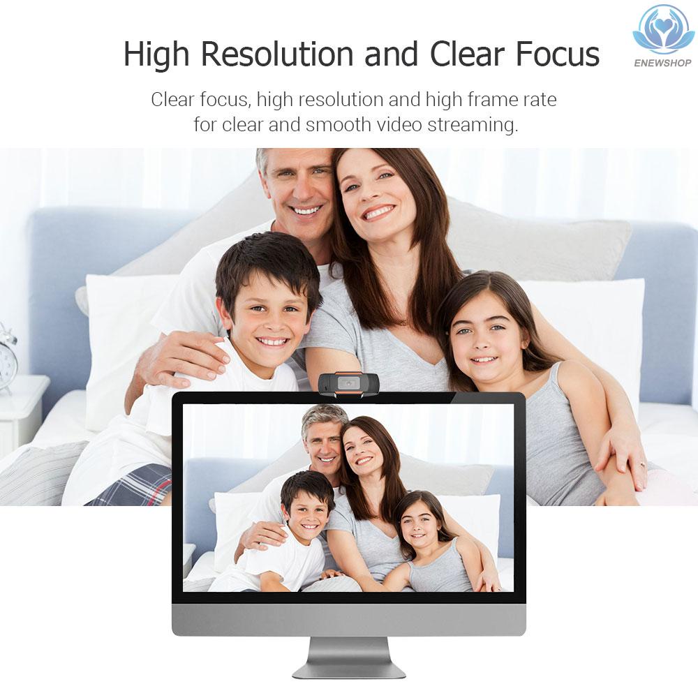 Webcam Usb 720p Hd Tích Hợp Micro Tiện Dụng Cho Máy Tính | BigBuy360 - bigbuy360.vn