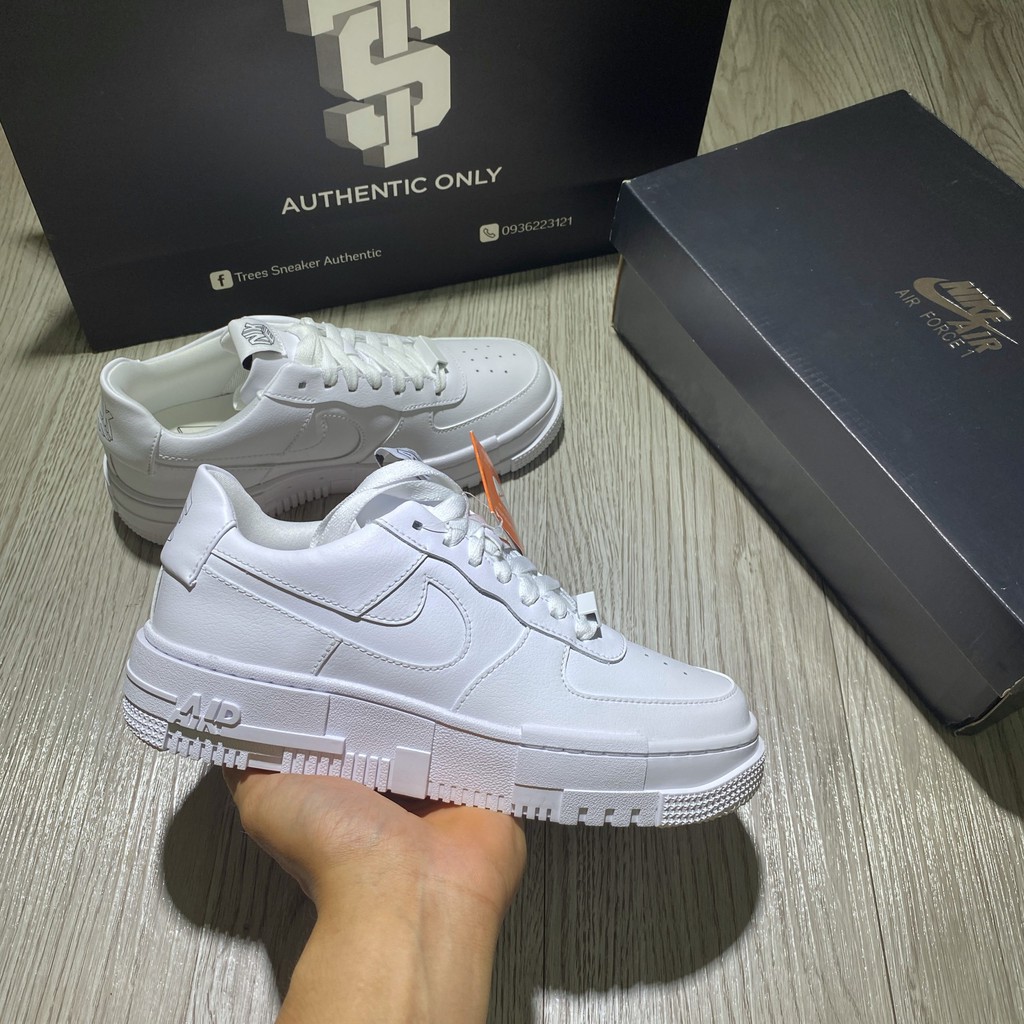 [CHÍNH HÃNG] Giày thể thao NIKE AIR FORCE 1 PIXEL ALL WHITE