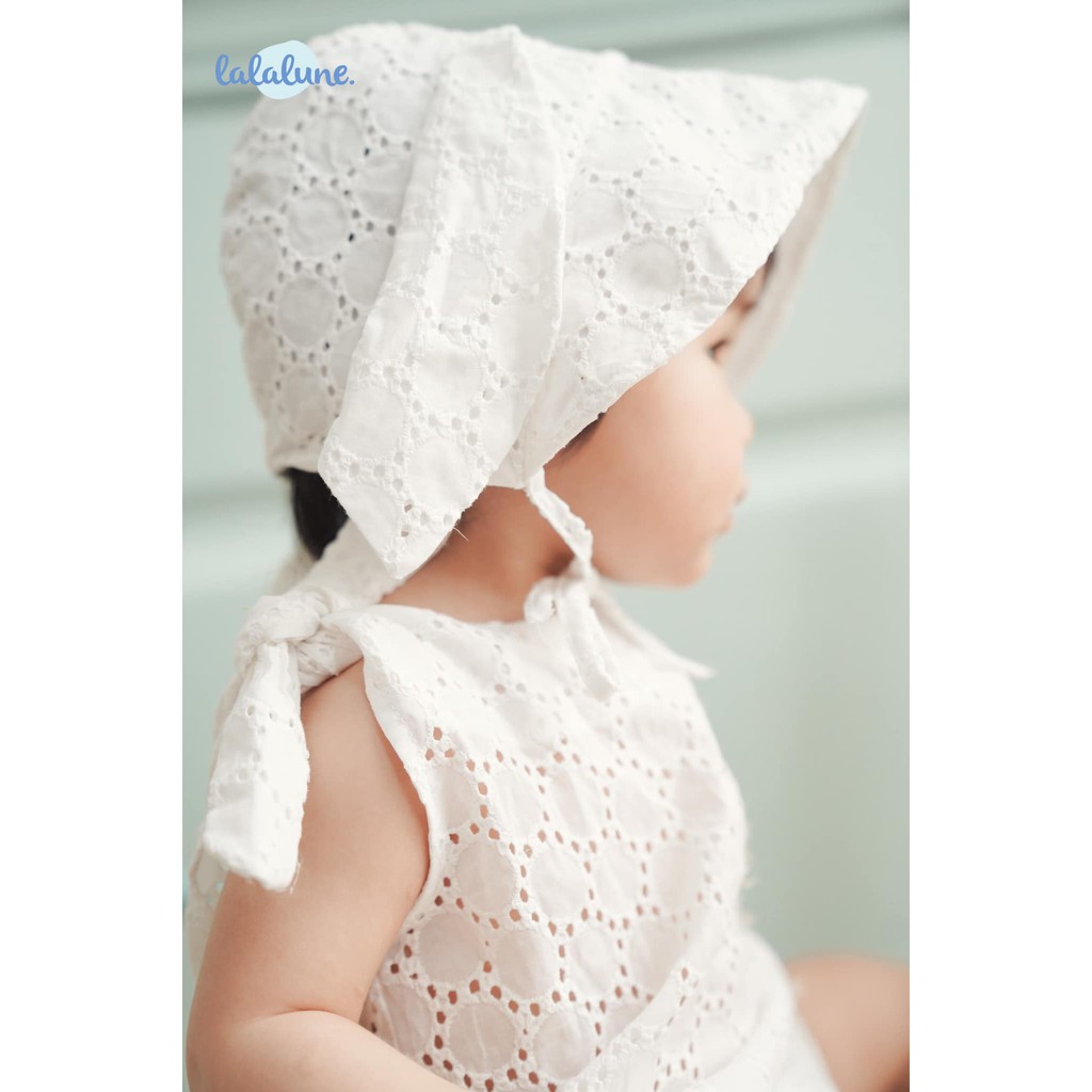 Bodysuit angel trắng không kèm nón lalalune cho bé 6-24 tháng