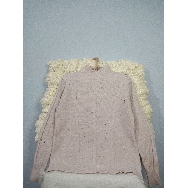 Áo len Hàn hồng pastel siêu yêu