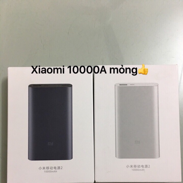 Sạc dự phòng xiaomi 10000mAh chính hãng