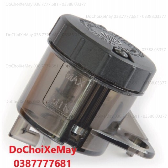 Bình dầu khói lớn kiểu Brembo  gắn các loại xe trước sau đều được, nắp có ốc chống mở trộm cho mọi loại xe . DoChoiXeMay