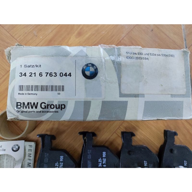 Bộ má phanh sau BMW E60 chính hãng