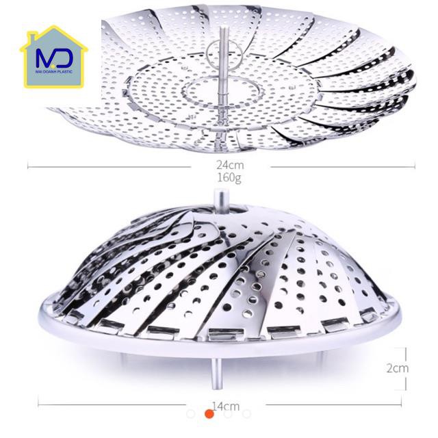 Vỉ hấp đa năng 100% inox SUS 430 (hàng dầy)