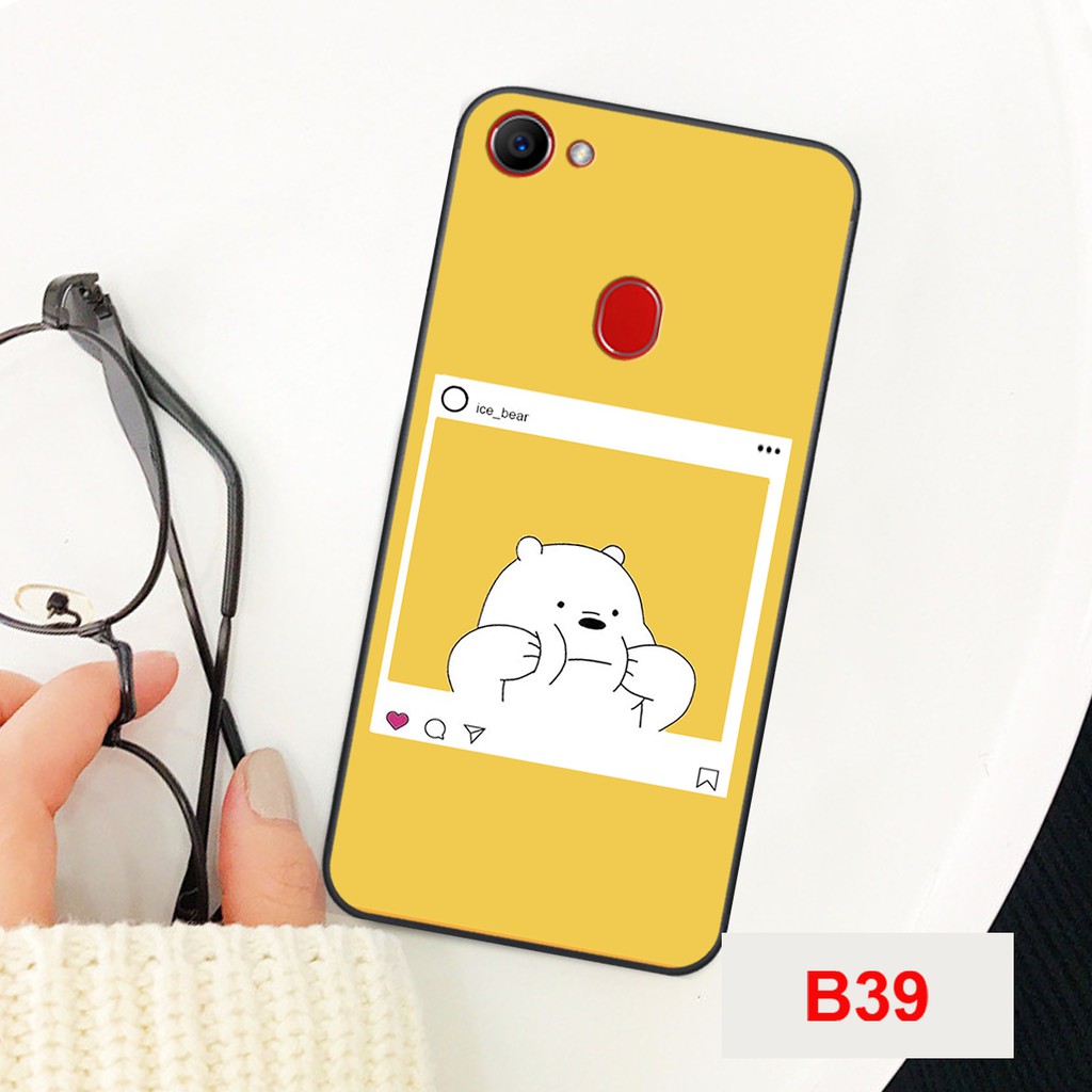 [HOT]ỐP LƯNG OPPO F5/F7 SIÊU ĐÁNG YÊU IN HÌNH GẤU BEER