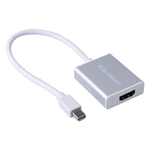 Cáp Chuyển Mini Displayport Sang HDMI UGREEN 10401 - Thunderbolt To HDMI - Hàng Chính Hãng