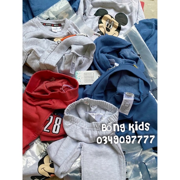Bộ Nỉ Bé Trai Mickey DN