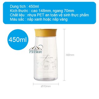 HỦ ĐỰNG GIA VỊ LOCK&LOCK P-00099 450ML