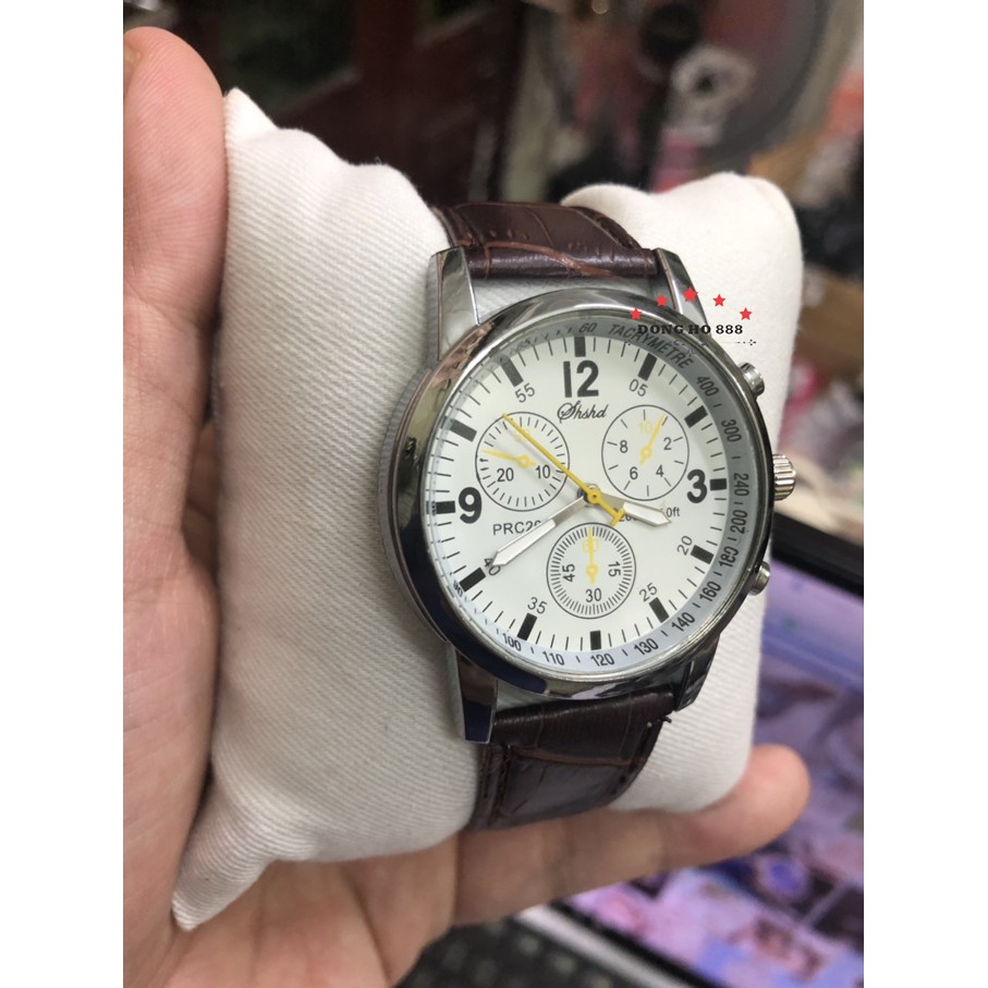 Đồng hồ nam SHSHD dây da mặt tinh xảo lịch lãm SHM03 | BigBuy360 - bigbuy360.vn
