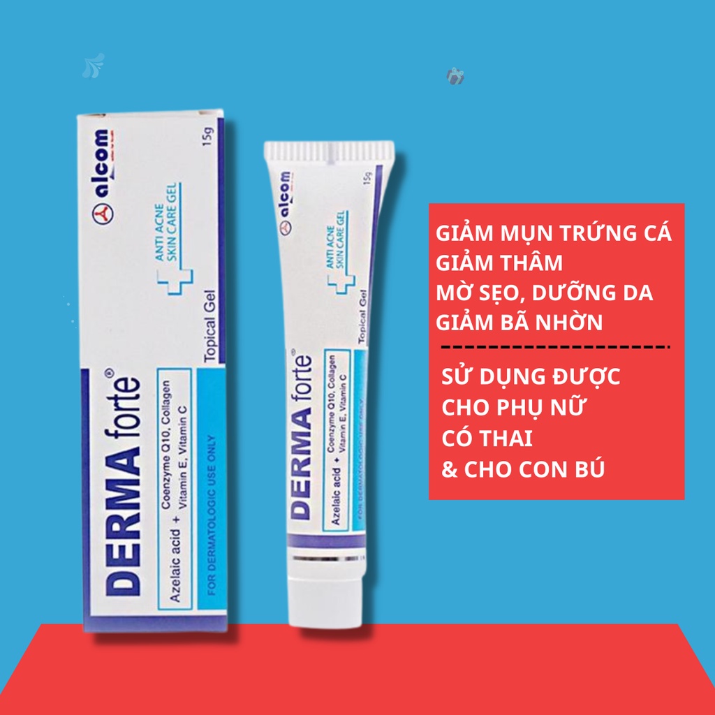Derma Forte Gel Làm Giảm Mụn, Giảm Thâm Mụn - Muse House