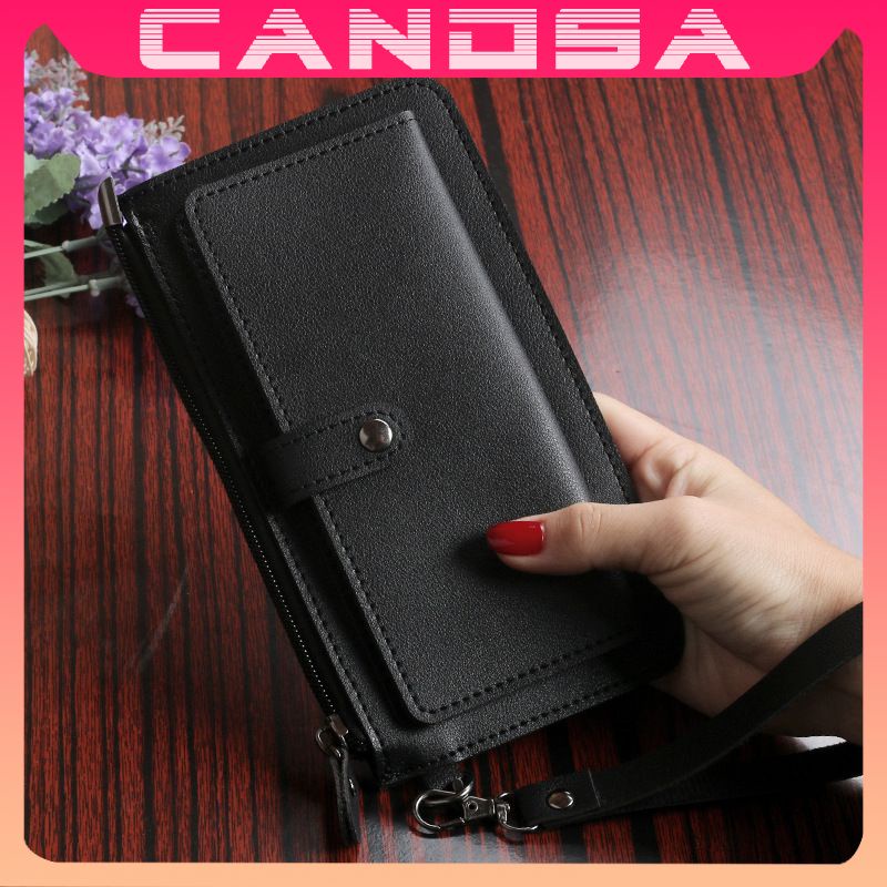 Ví nữ cầm tay dài đẹp đựng tiền cầm tay nhiều ngăn thời trang cao cấp DA14