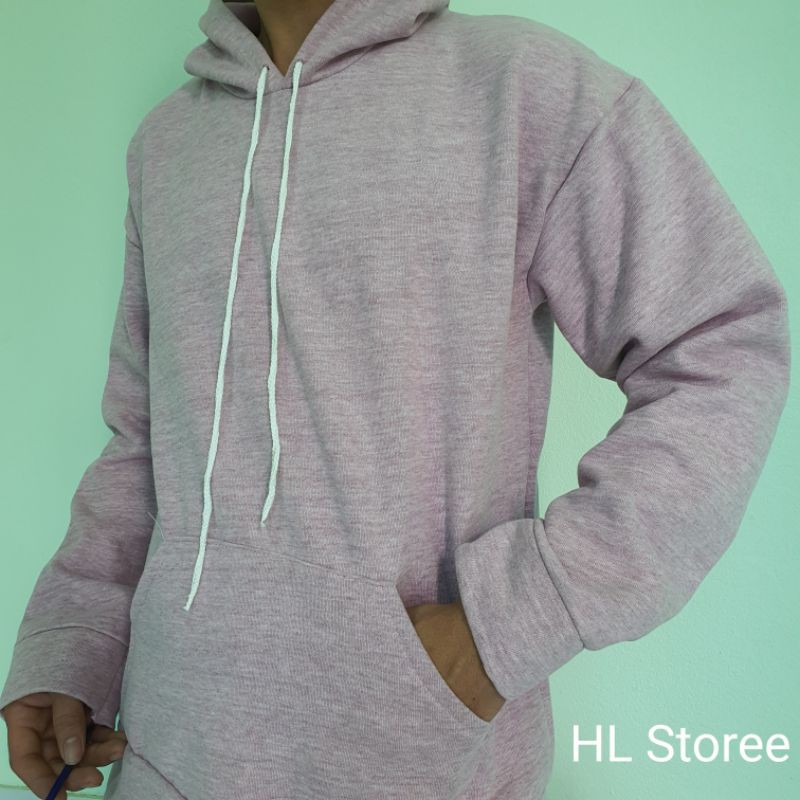 Áo Hoodie nam nữ nỉ bông trơn 4 màu
