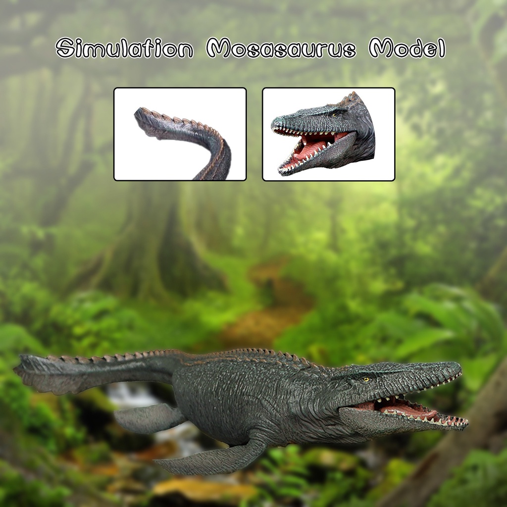 Mô Hình Khủng Long Mosasaurus Sống Động
