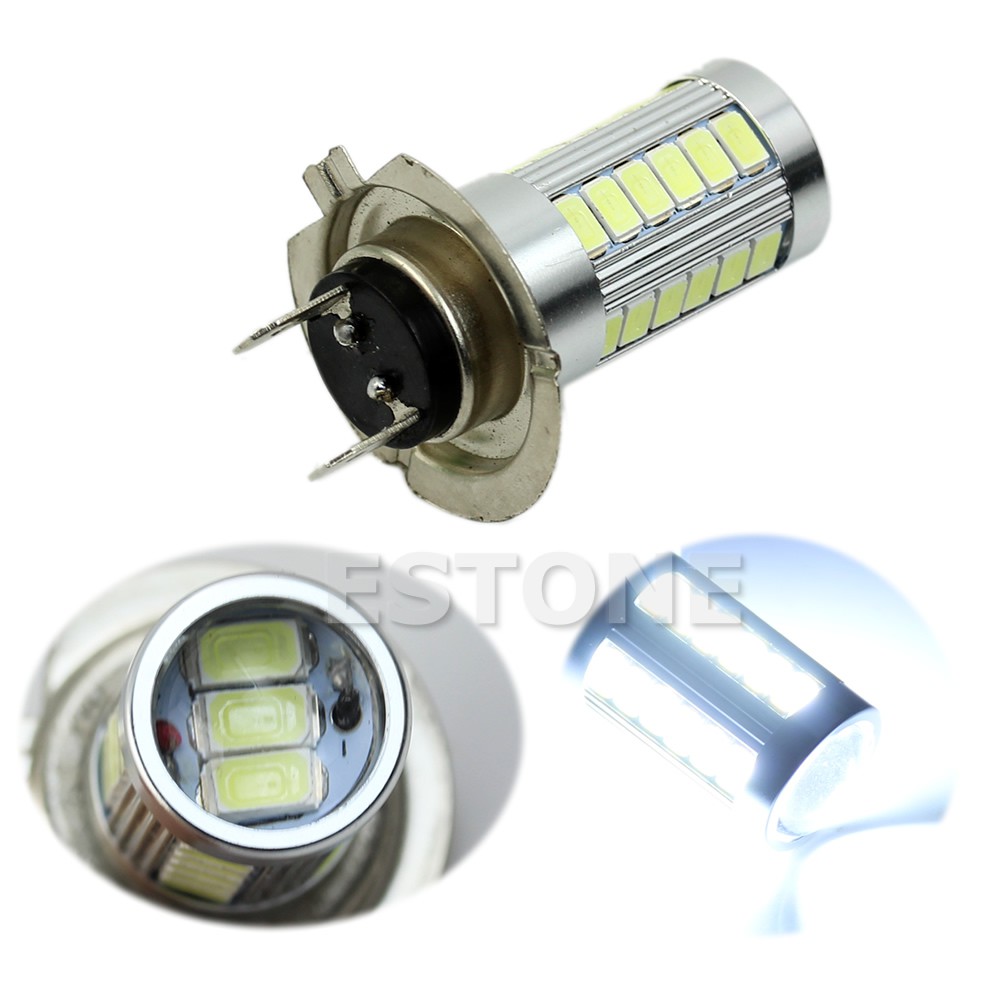 Đèn LED xe hơi siêu sáng chống sương mù H7 5630 SMD 33 12V