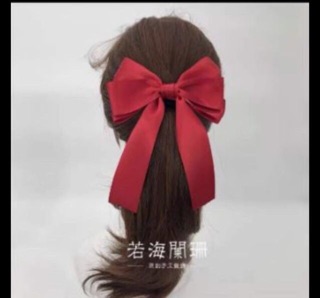 Nơ buộc tóc lụa( dây/kẹp)