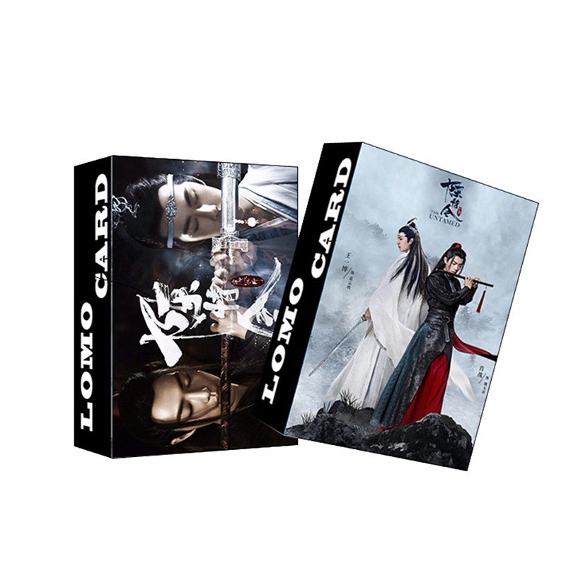 Tmdbyx Set 30 Tấm Thẻ Hình LOMO Mini Xiao Zhan Wang Yibo Làm Quà Tặng