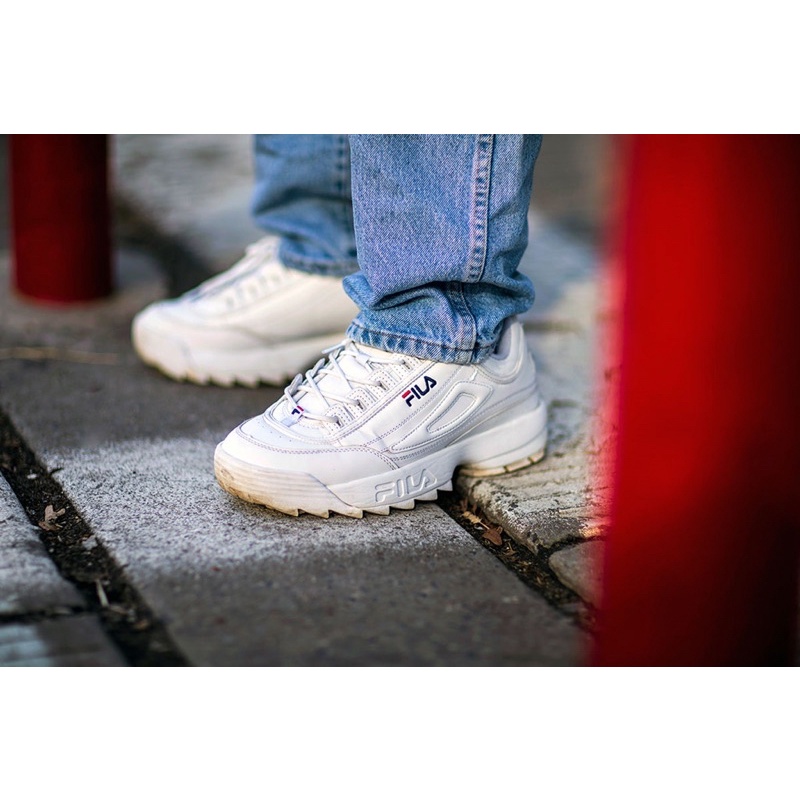 [CHÍNH HÃNG] Giày thể thao Sneaker Fila Disruptor 2 màu trắng