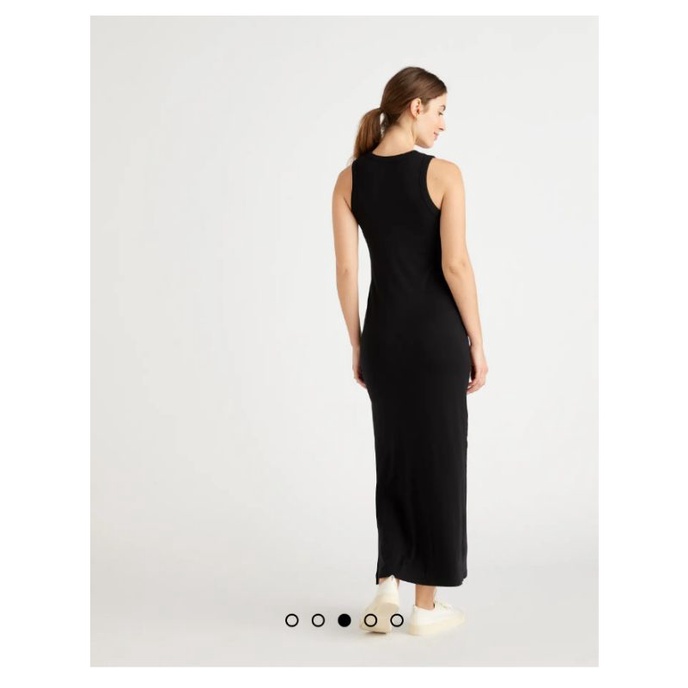 Đầm body f21 tank maxi dress dáng dài VNXK đầm ba lỗ hai dây ôm body xẻ tà forever 21 xuất khẩu dư xịn