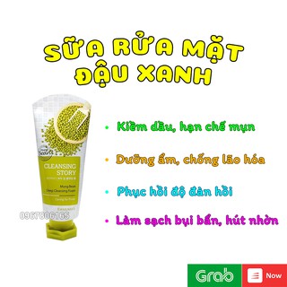 Sữa rửa mặt đậu xanh WELCOS Hàn Quốc 120g - KWAILNARA WELCOS CLEANSING FOAM