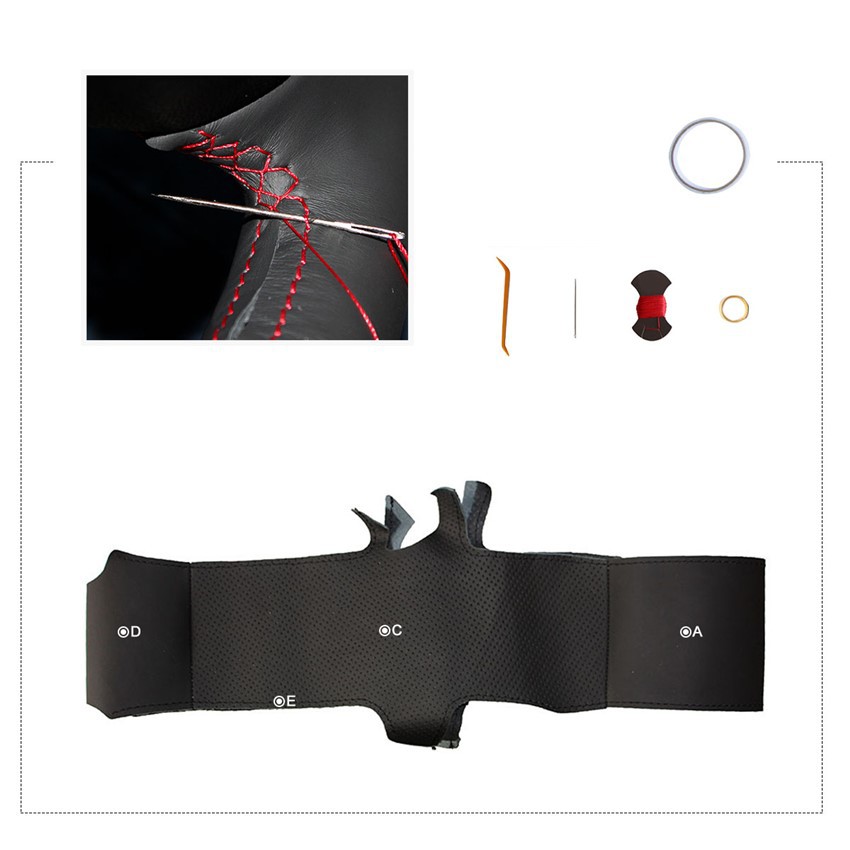 Bọc vô lăng xe Volkswagen Polo, Volkswagen Tiguan, Volkswagen Passat, Volkswagen Jetta bằng da nappa cao cấp