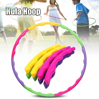 Vòng Lắc Hula Bằng Nhựa Nhiều Màu Sắc Có Thể Tháo Rời Tiện Dụng Cho Bé