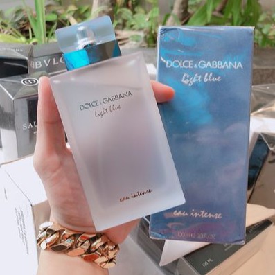 [CAM KẾT CHÍNH HÃNG] Nước Hoa D G LIGHT BLUE INTENSE - Nước hoa nữ, mùi cam chanh thơm mát, dịu nhẹ. Cực kỳ nữ tính | Thế Giới Skin Care