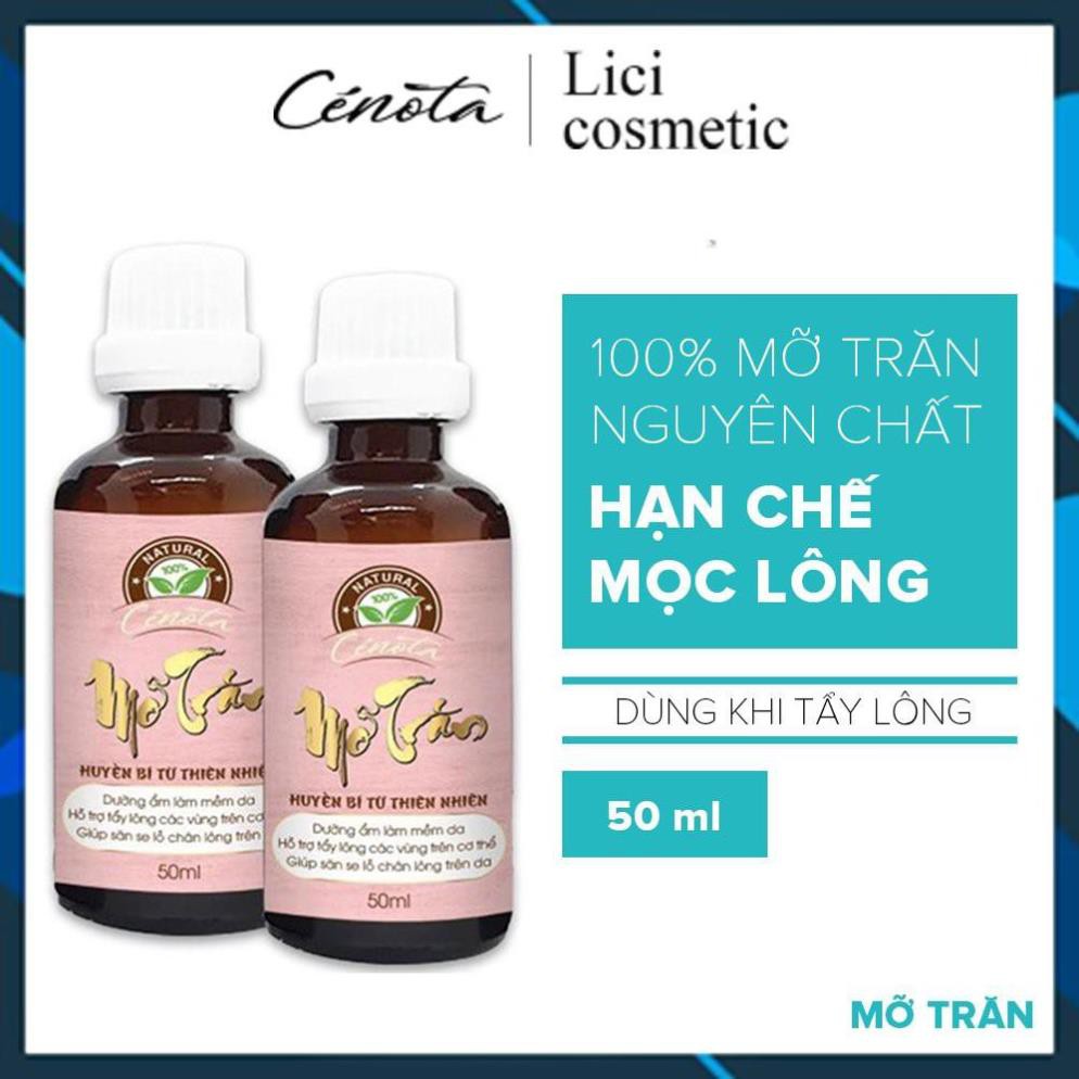 Mỡ trăn Cenota 50ml, mỡ trăn hỗ trợ triệt lông vĩnh viễn