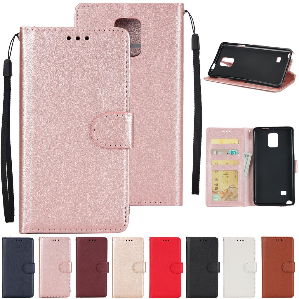 Bao da sang trọng thiết kế đơn giản dành cho Samsung Galaxy Note 4 | BigBuy360 - bigbuy360.vn