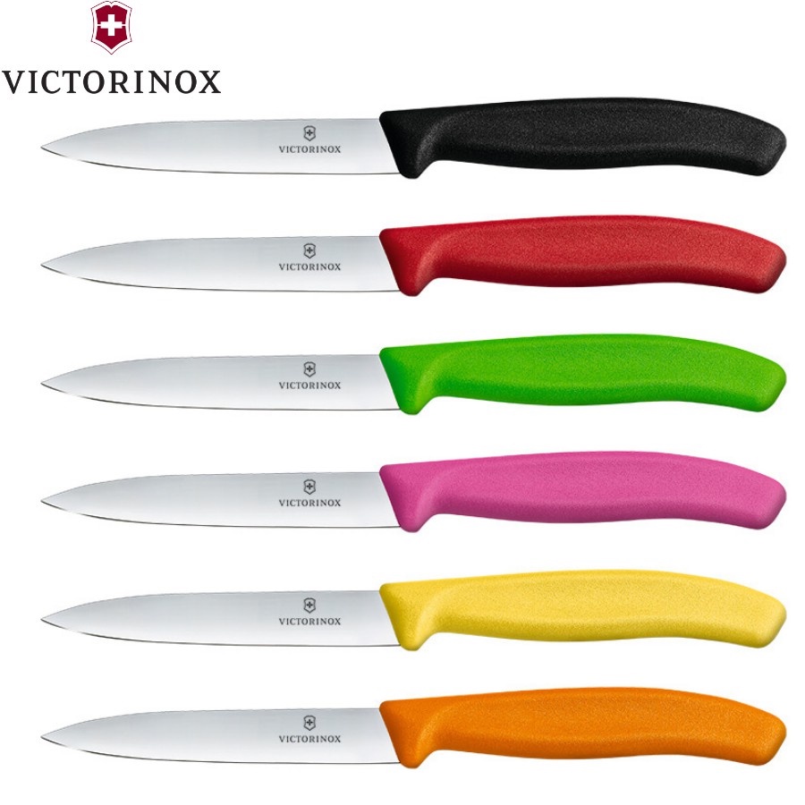 Dao gọt hoa quả Victorinox lưỡi thẳng 10cm sắc bén của Thụy Sỹ