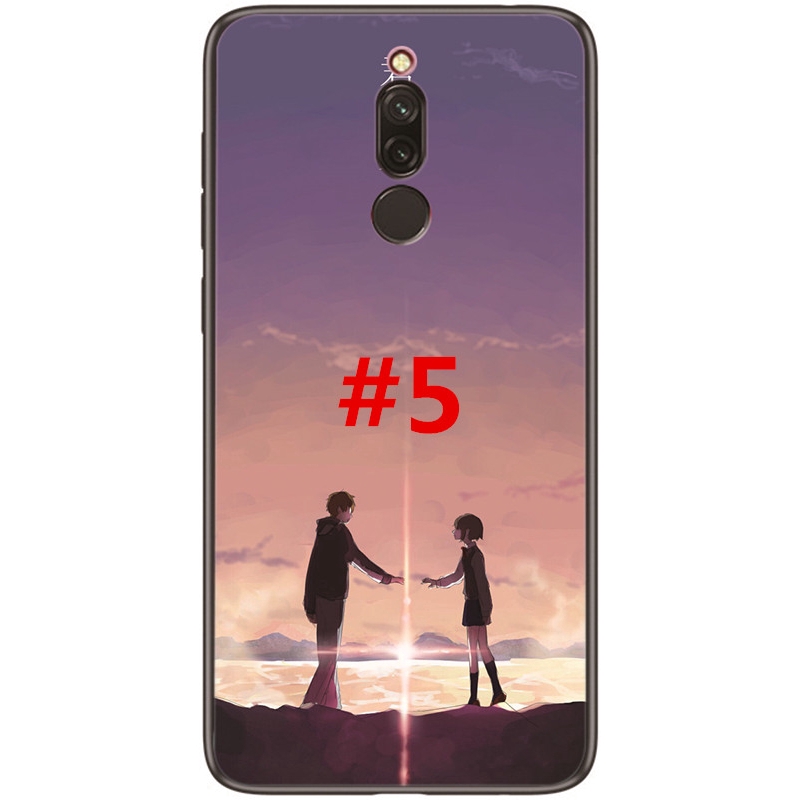 Ốp điện thoại TPU mềm in hình nhân vật anime dành cho Xiaomi Redmi 8 / 8A / Note 8 Pro / Mi 9 Pro 5G cho các cặp đôi