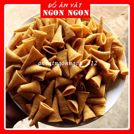 500g Snack Bắp Hình Nón-Thơm Ngon Hấp Dẫn
