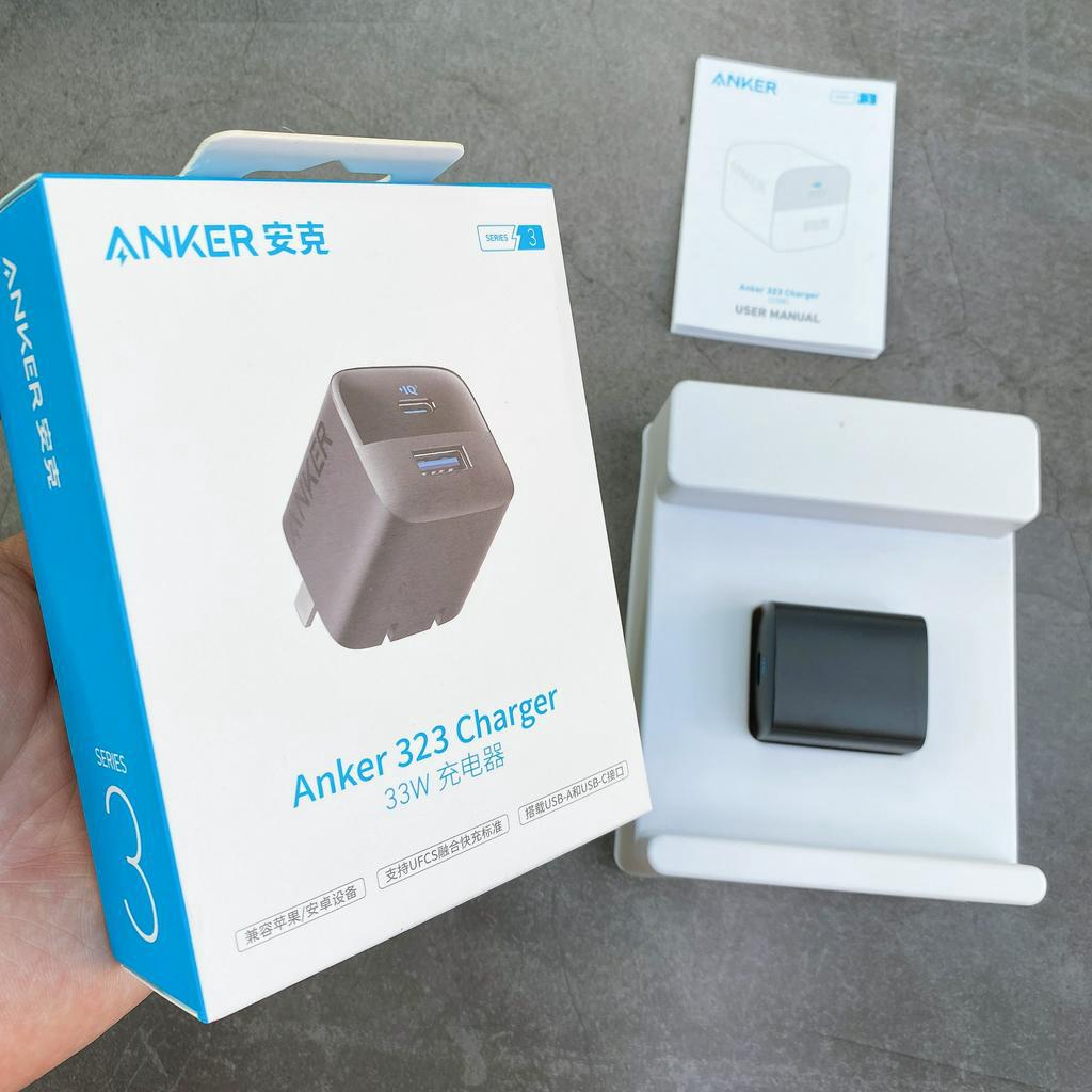 Củ sạc ANKER 323  2 Cổng 33W Sạc nhanh PD  - A2331 HD Anker Shop