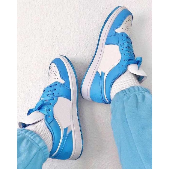 GIÀY THỂ THAO NAM NỮ CỔ THẤP MÀU XANH DƯƠNG CAMSTORE.