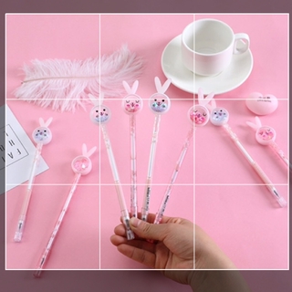 Bút Bi Nước Thỏ Kim Tuyến Lấp Lánh