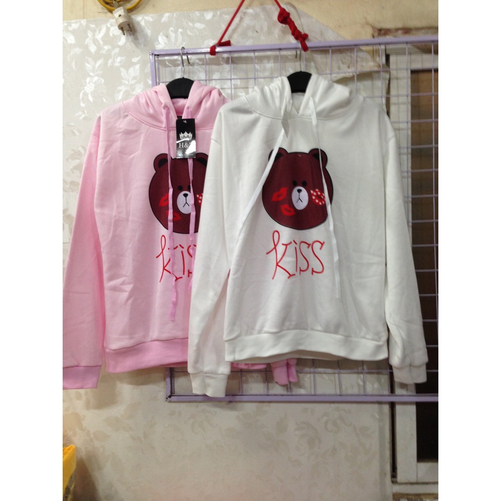 Áo Nỉ Gấu Kiss | BigBuy360 - bigbuy360.vn