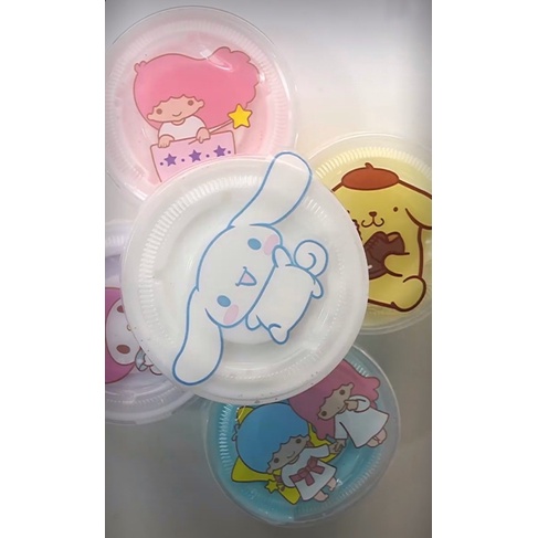 Chất Nhờn Ma Quái Slime Hongkong Slime Basic 3oz = 90ml cùng nhãn dán Sanrio