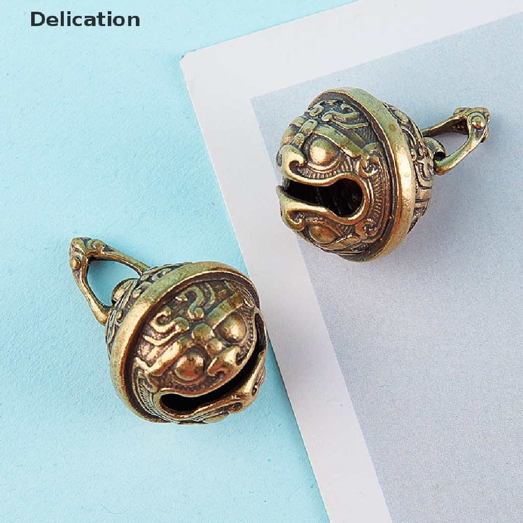 [Delication] Sản Phẩm Trang Trí Mặt Dây Chuyền Xe Hơi Nút Bằng Đồng Thau Thủ Công