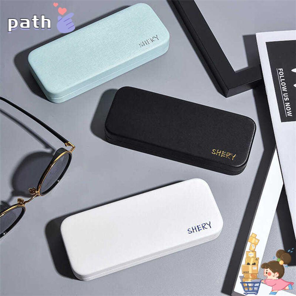 Hộp đựng mắt kính hình vuông màu trơn từ tính nhỏ gọn thời trang tiện lợi