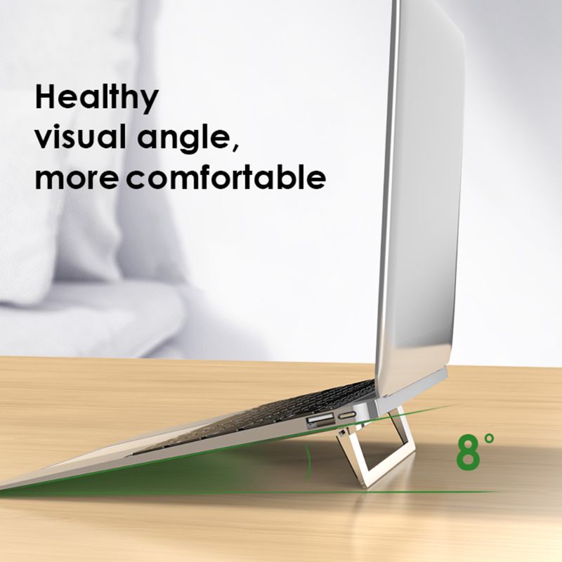 Giá Đỡ Laptop 11.6-17 inch Siêu Mỏng Có Thể Gấp Gọn Tiện Dụng